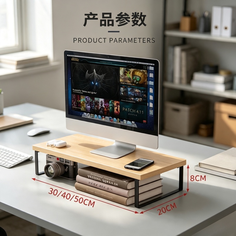 Document Holder Monitor - Suporte Elevado para Monitor de Mesa