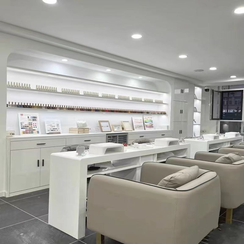 Office Tech Furniture - Mesa de manicure poltronas esteticista recepção
