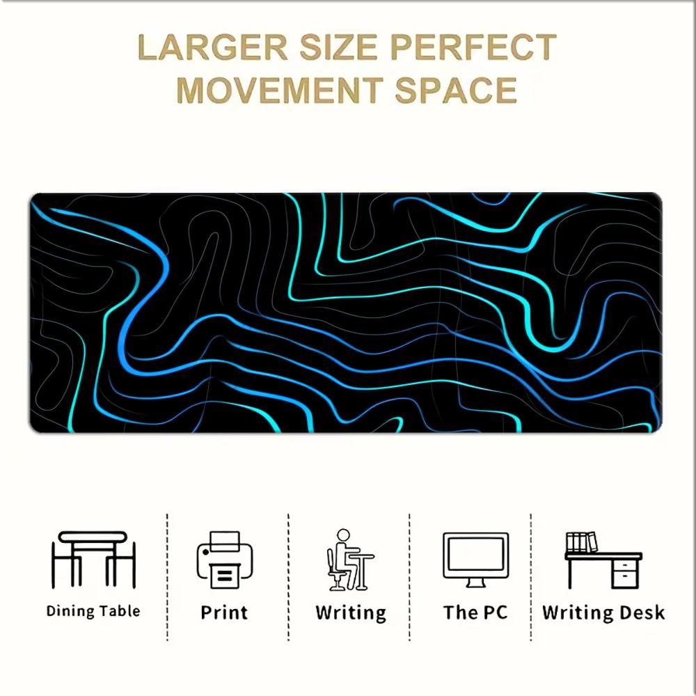 Mousepad Gamer XXL Grande com  - Office Tech Background avaliação e preço