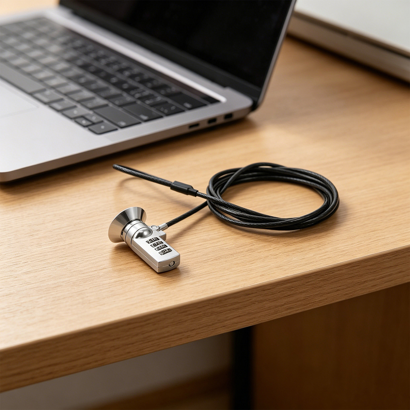 1 conjunto de cabo de seguranç - Cable Lock Laptop avaliação e preço