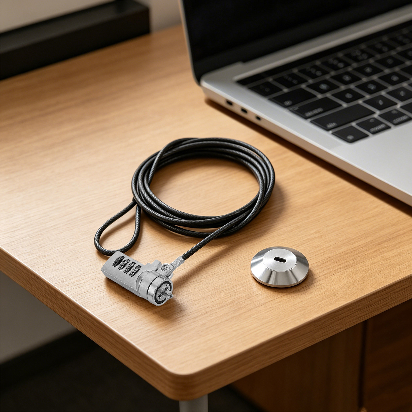 1 conjunto de cabo de seguranç - Cable Lock Laptop avaliação e preço