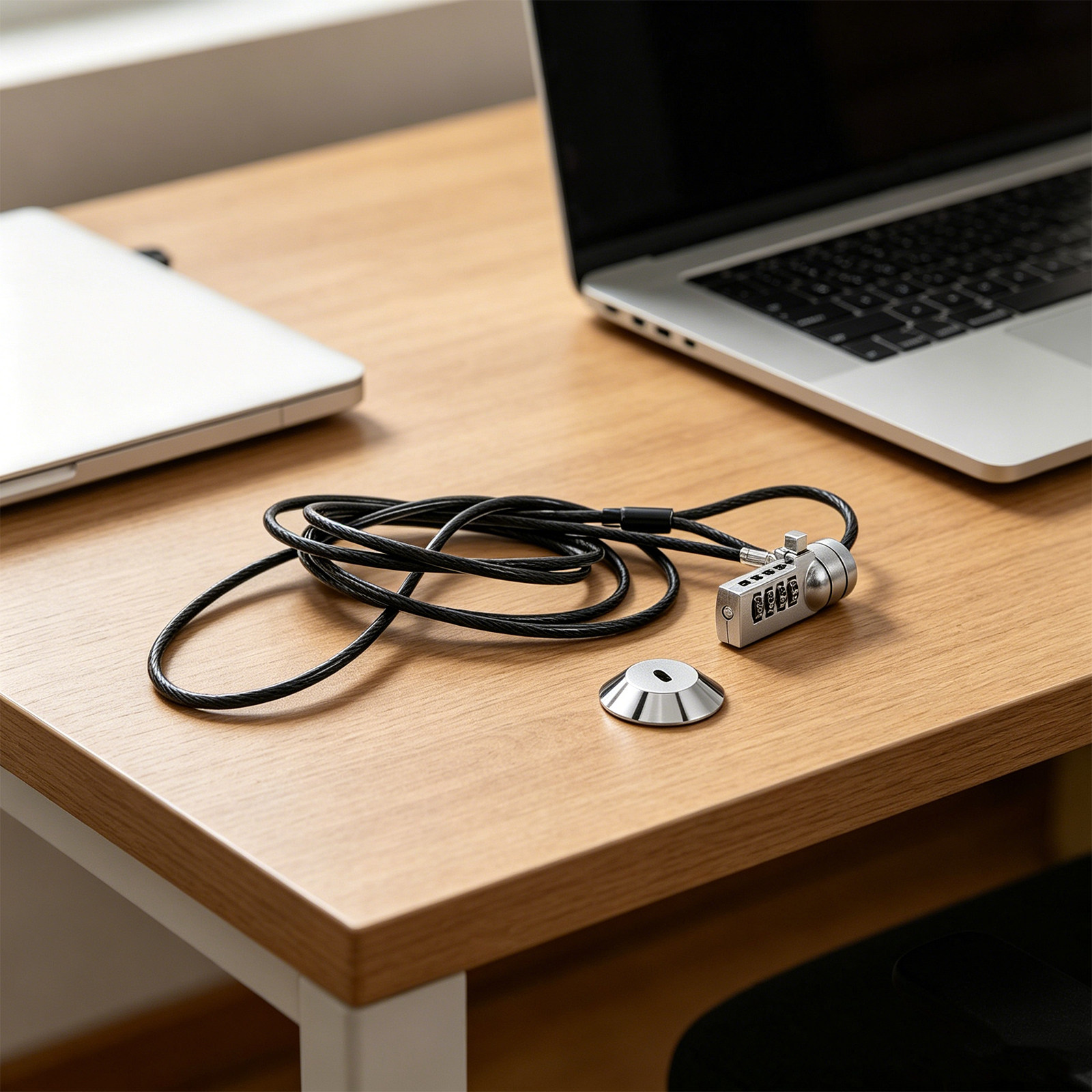 1 conjunto de cabo de seguranç - Cable Lock Laptop avaliação e preço