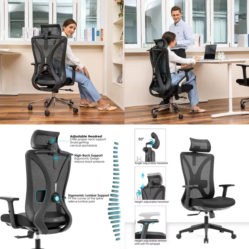 Cadeira de Escritório Moderna  - Office Tech Chair avaliação e preço