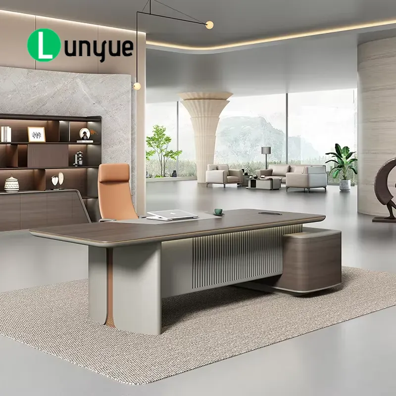 Mesa Executiva em L Moderna e  - Office Tech Furniture avaliação e preço