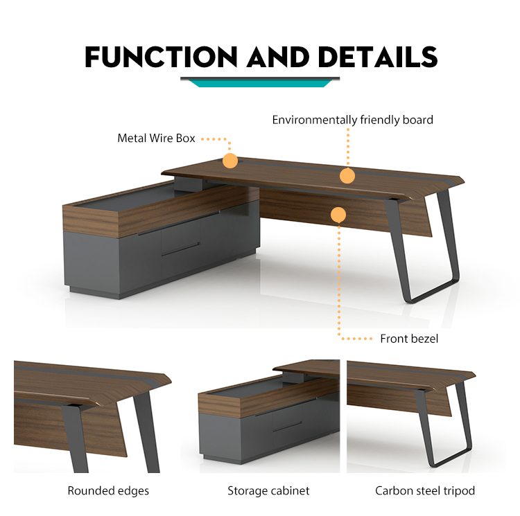 Mesa de Escritório Moderna de  - Office Tech Furniture avaliação e preço
