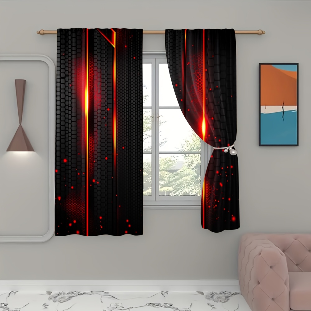 2 Peças Cortinas de Lava com E - Office Print Tech avaliação e preço