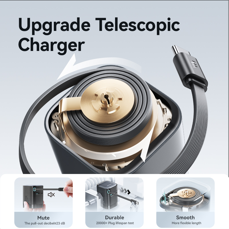 Joyroom 65W GaN Carregador USB - Cable Lock Laptop avaliação e preço