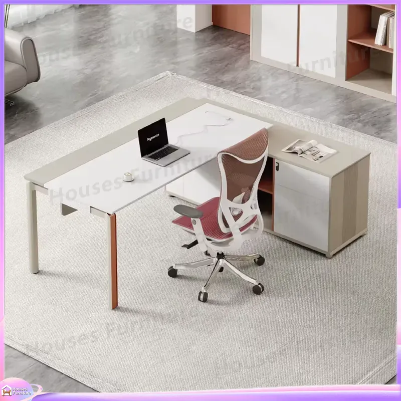 Mesa Executiva em L Moderna pa - Office Tech Furniture avaliação e preço