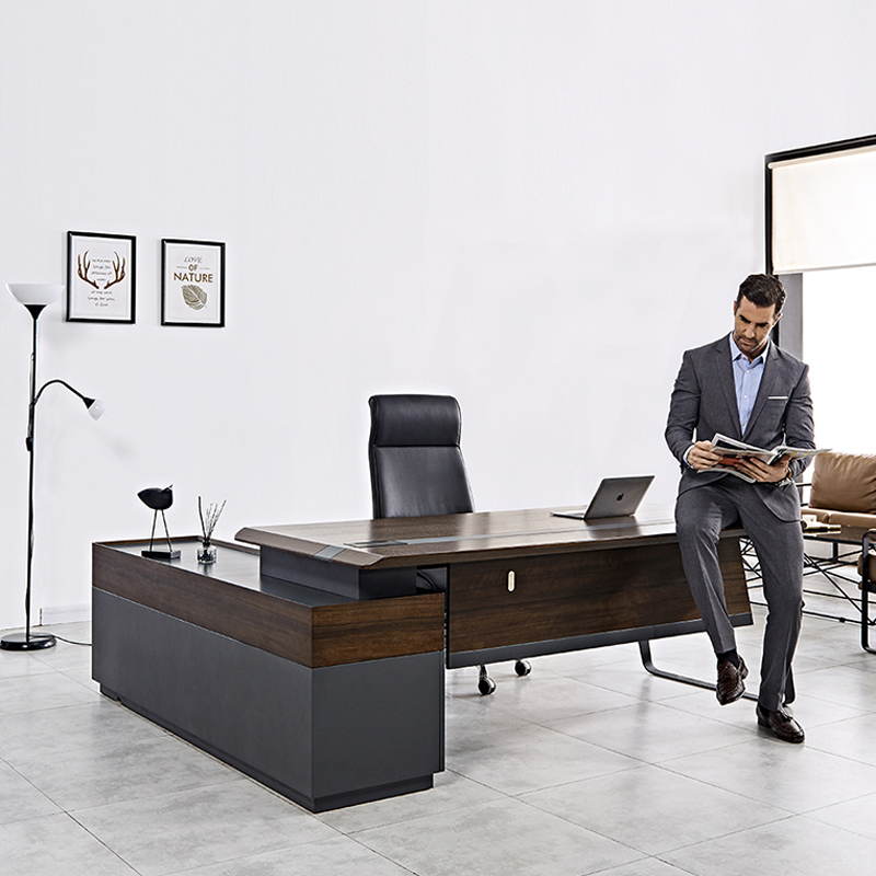Mesa de escritório de madeira  - Office Tech Furniture avaliação e preço