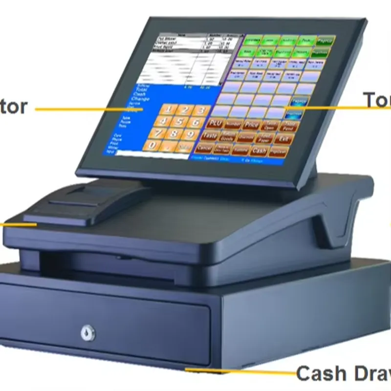 Sistema POS de Tela Sensível a - Cash Drawer Pos avaliação e preço