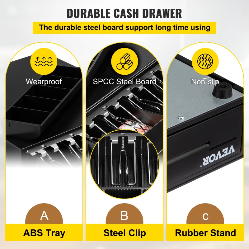 Gaveta de Dinheiro 16'' 12V pa - Cash Drawer Pos avaliação e preço