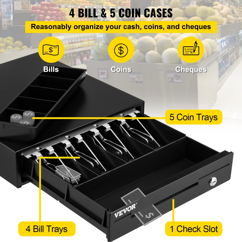 Gaveta de Dinheiro 16'' 12V pa - Cash Drawer Pos avaliação e preço