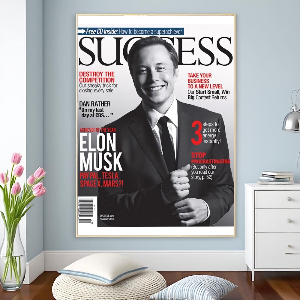 Elon Musk Dogefather, Visionár - Office Print Tech avaliação e preço